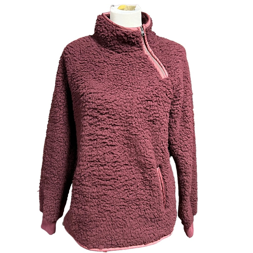 Abercrombie & Fitch Sherpa pullover